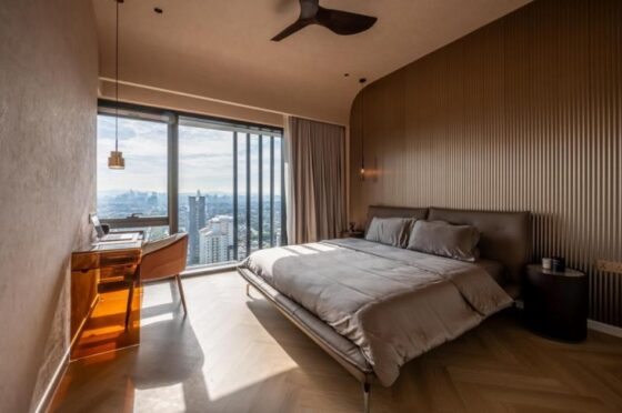 Bedroom interior design malaysia Buddy bear Decor Kitchen dry area - Bedroom side makeup table - Living room malaysia - the curve of house - interior design - minimalist home interior design malaysia
