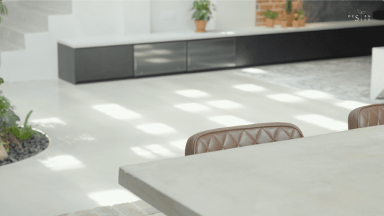 Light textures on the floor Light Living room