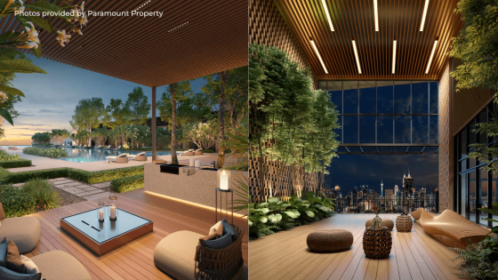 Facilities at luxury condominium