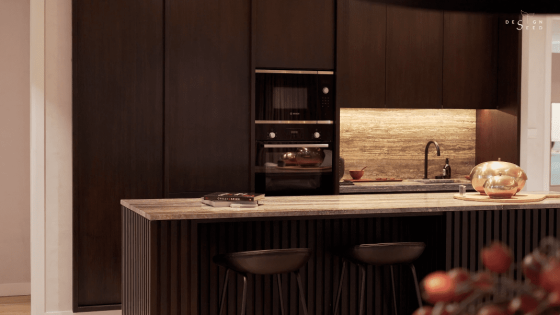 Interior design Kitchen countertop japanese design