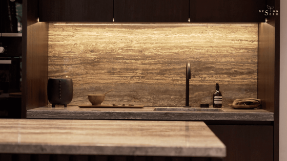 Kitchen counter Interior design