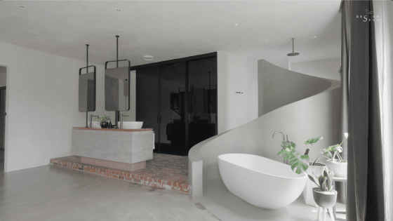 Bathroom Open bathroom Bathtub