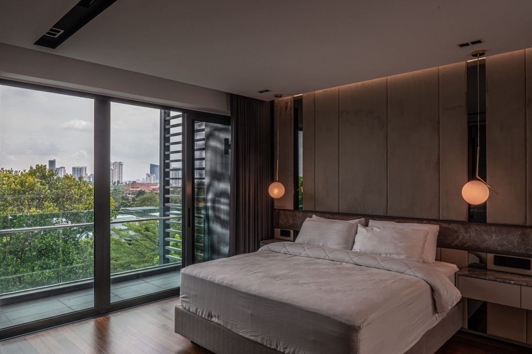 Master bedroom luxury style luxury design golf course view