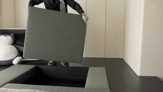 Cushion bed Platform bed