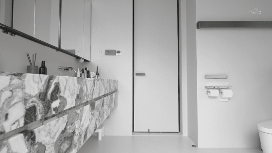 Master bathroom