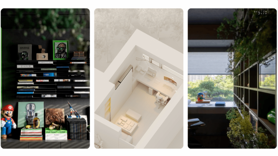 Study Work space Layout