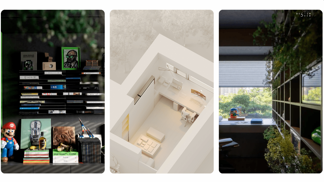 Study Work space Layout