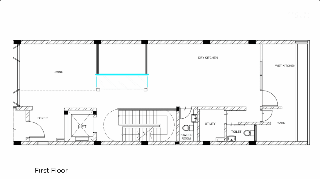 Floor plan Dining