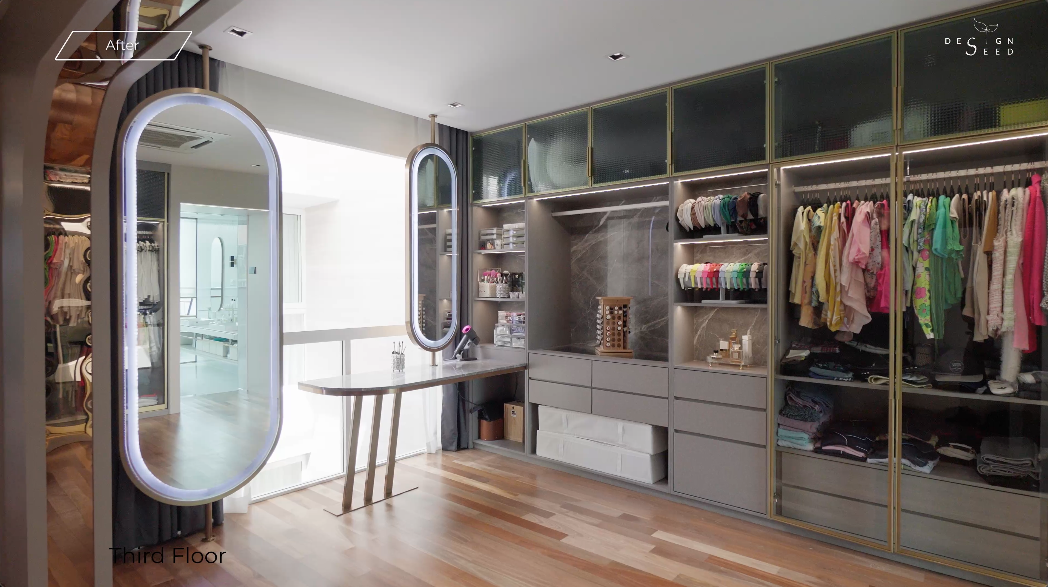 bedroom vanity dressing area dressing table