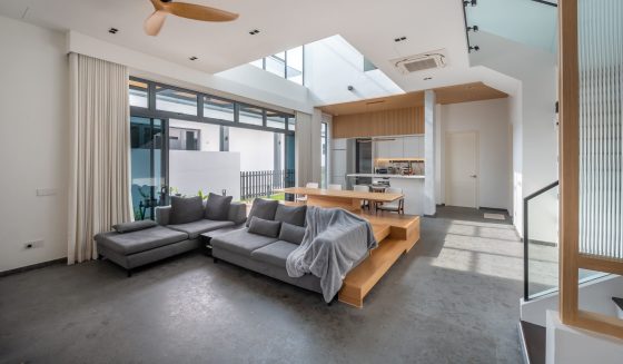 muji japanese design interior design top 10 interior design styles interior styles living room dining area wooden platform dry kitchen