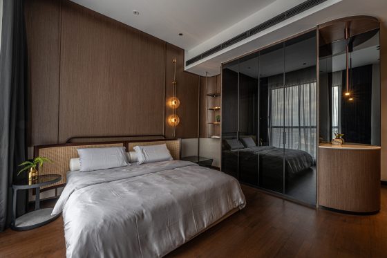 japandi japan scandinavian modern living room luxury modern bedroom feature light wooden