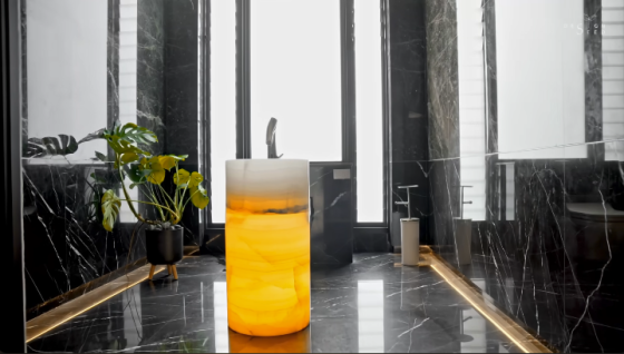 luxury maximalism design interior design top 10 interior design trends luxury rich design seed statement sink beautiful homes bathroom marble