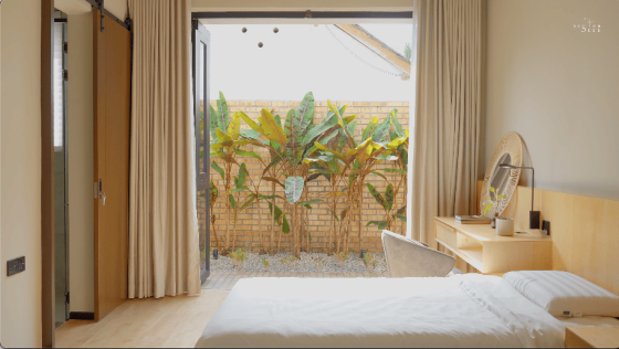 house exterior brick house brick home industrial style industrial home interior design architecture design red bricks brick walls Choong wei li futurground bricks facade brick walls bedroom