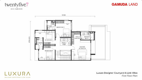 gamuda land gamuda property courtyard villa house tour garden villa luxury house family house Design Seed township facilities gated and guarded villa architecture guest room room elegant kitchen nice kitchen kitchen design elegant laundry wet kitchen black and white design white marble countertop window kitchen window white blinds garden view natural light green ecofriendly floor plan blueprint house layout