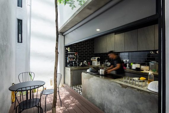 design seed nj house not architecture architecture industrial style industrial house brick house brick design interior design courtyard plants light dining area kitchen dining cafe style wood