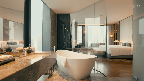 EQ hotel Equatorial Hotel modern hotel Kuala Lumpur luxury hotel fancy hotel holiday hotel Malaysia EQ night photography night scenery city view city hotel KL view KL skyline bathroom bathtub nice bathroom hotel room