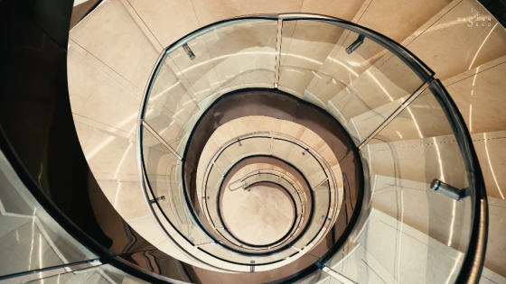 EQ hotel Equatorial Hotel modern hotel Kuala Lumpur luxury hotel fancy hotel holiday hotel Malaysia EQ 5 star hotel five star hotel spiral staircase grand staircase feature staircase