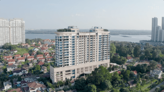 Johor Singapore condominium condo high rise luxury condominium luxury condo straits view