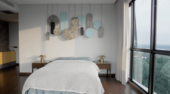 S/LAB 10 condominium modern luxury artistic art creative ventilation interior design decoration art decor high rise property living room open layout lighting decoration high rise condominium bedroom closet decor decoration wall decor bedhead mirrors windows artistic inspiration artwork ideas