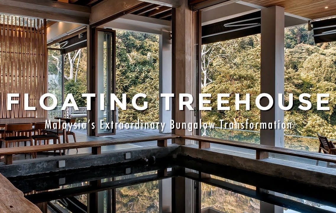 Inside An Open To Forest House | Amazing Floating Treehouse