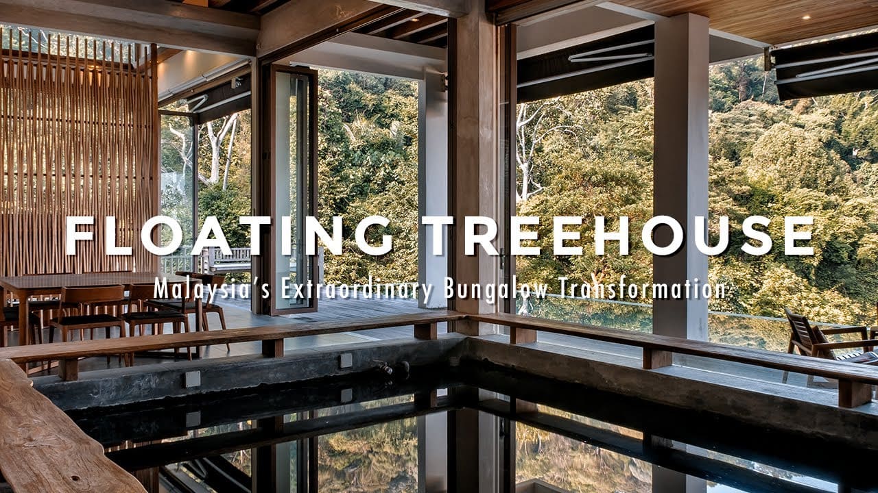 Inside An Open To Forest House | Amazing Floating Treehouse