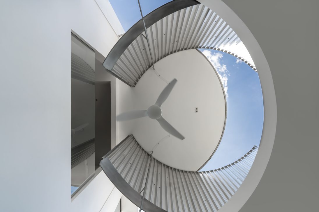 terrace house transformation Fabian Tan architecture interior design architect open living room pavilion pavilion extension extraordinary home open sky house c channels pivoting doors open