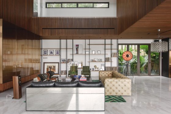 Ledang Heights S/LAB 10 interior designer architecture interior design luxury home luxury house modern luxury pool house tropical pool house swimming pool open courtyard open house courtyard pool courtyard design seed Alex Lee living room dining room open living and dining