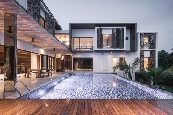 Ledang Heights S/LAB 10 interior designer architecture interior design luxury home luxury house modern luxury pool house tropical pool house swimming pool open courtyard open house courtyard pool courtyard design seed Alex Lee