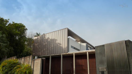 Ledang Heights S/LAB 10 interior designer architecture interior design luxury home luxury house modern luxury pool house tropical pool house swimming pool open courtyard open house courtyard pool courtyard design seed Alex Lee house exterior architecture details