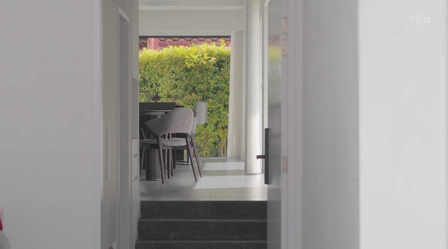 terrace house transformation Fabian Tan architecture interior design architect open living room pavilion pavilion extension extraordinary home open sky house c channels pivoting doors open