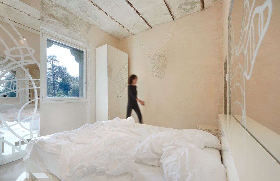 hidden tower world extraordinary homes italy's biggest botanic garden botanic garden homestay airbnb torre di maiano simone micheli alex lee design seed italy holiday attraction maiano florence