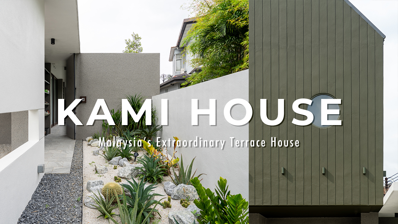 Inside Architect’s Own House with Hidden Garden