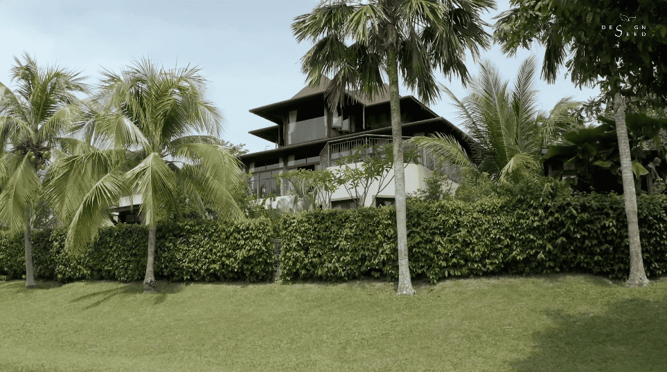 Bali home Indonesian home design Alex Lee Design Seed mansion Bali design Farah Michelle Kimball joglo limasan cultural heritage indonesia architecture carpentry doors unique door wooden teakwood teakwood tiles unique amazing homes