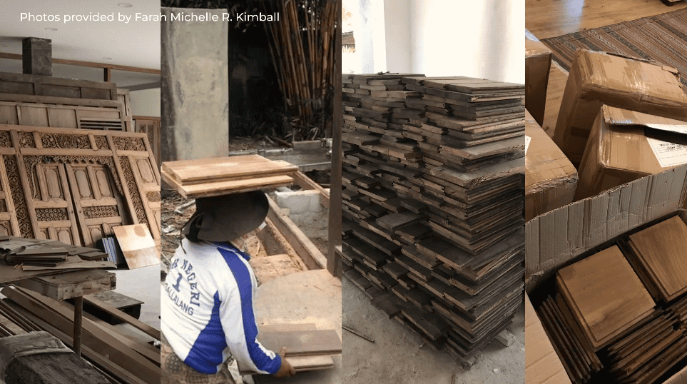 Bali home Indonesian home design Alex Lee Design Seed mansion Bali design Farah Michelle Kimball joglo limasan cultural heritage indonesia architecture carpentry doors unique door wooden teakwood teakwood tiles unique amazing homes