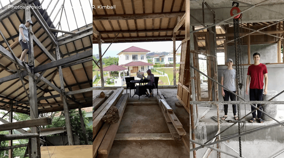 Bali home Indonesian home design Alex Lee Design Seed mansion Bali design Farah Michelle Kimball joglo limasan cultural heritage indonesia architecture carpentry doors unique door wooden teakwood teakwood tiles unique amazing homes