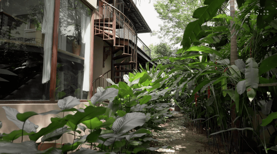 Bali home Indonesian home design Alex Lee Design Seed mansion Bali design Farah Michelle Kimball joglo limasan cultural heritage indonesia architecture carpentry doors unique door wooden teakwood teakwood tiles unique amazing homes