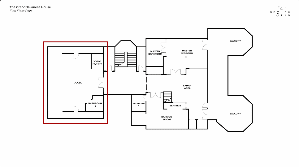 Bali home Indonesian home design Alex Lee Design Seed mansion Bali design Farah Michelle Kimball joglo limasan cultural heritage indonesia architecture carpentry doors unique door wooden teakwood teakwood tiles unique amazing homes