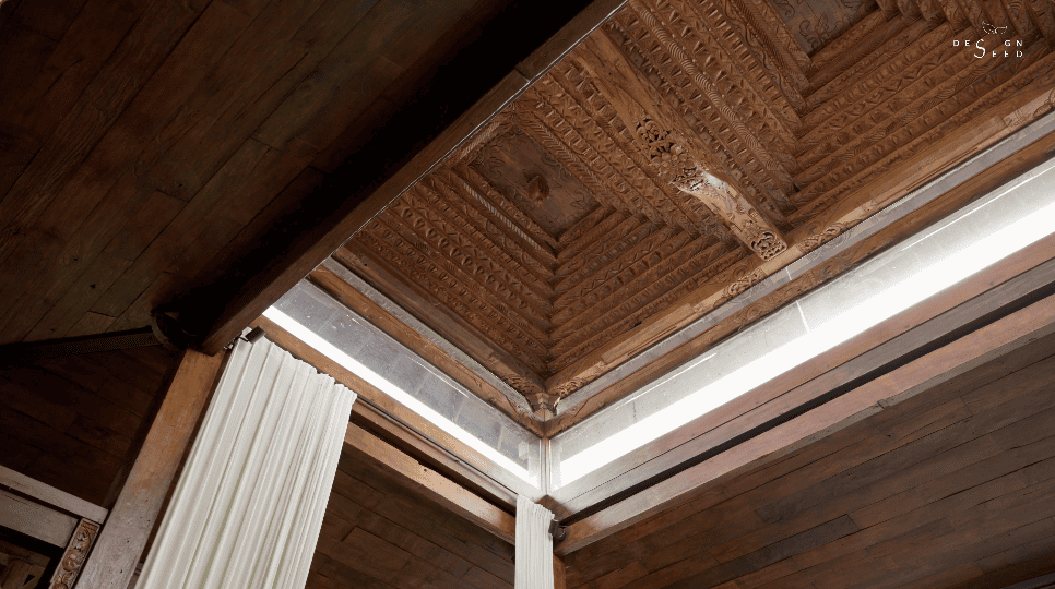 Bali home Indonesian home design Alex Lee Design Seed mansion Bali design Farah Michelle Kimball joglo limasan cultural heritage indonesia architecture carpentry doors unique door wooden teakwood teakwood tiles unique amazing homes