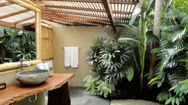 Bali home Indonesian home design Alex Lee Design Seed mansion Bali design Farah Michelle Kimball joglo limasan cultural heritage indonesia architecture carpentry doors unique door wooden teakwood teakwood tiles unique amazing homes