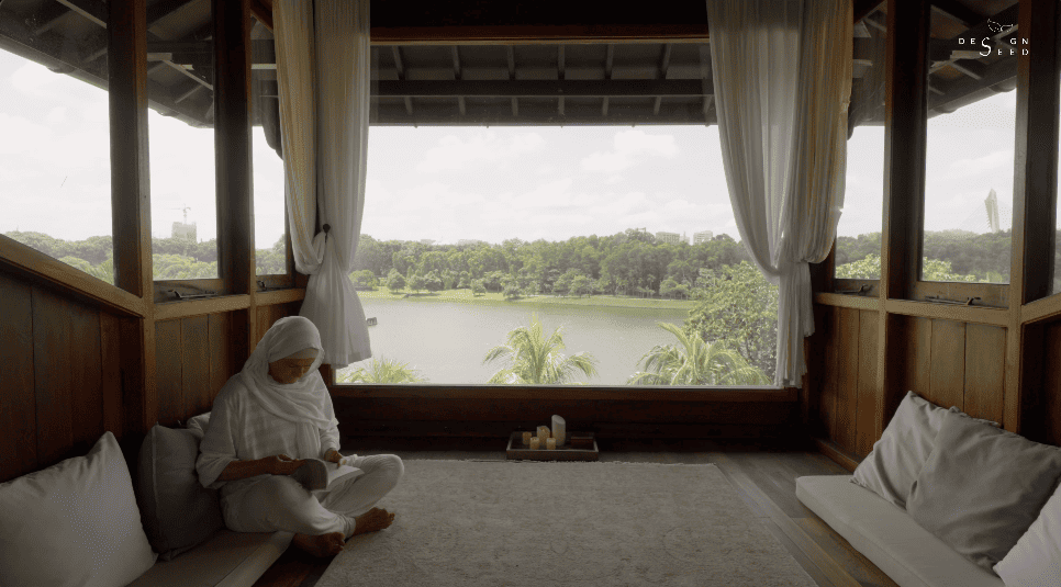 Bali home Indonesian home design Alex Lee Design Seed mansion Bali design Farah Michelle Kimball joglo limasan cultural heritage indonesia architecture carpentry doors unique door wooden teakwood teakwood tiles unique amazing homes