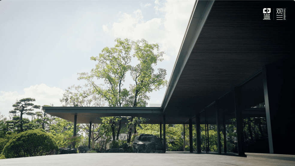 pavilion private mansion mansion luxury mansion personal entertainment annex the chalet koi pond koi fish pond landscaping landscape China china homes mansion nature nick design alex lee design seed the white house the chalet tea house tea room cinema home theater sauna gym sanctuary minimalist minimalism wooden floors child's room tea pavilion extension