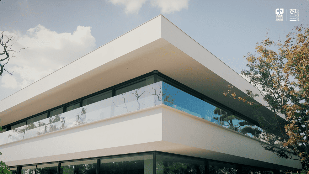 pavilion private mansion mansion luxury mansion personal entertainment annex the chalet koi pond koi fish pond landscaping landscape China china homes mansion nature nick design alex lee design seed the white house the chalet tea house tea room cinema home theater sauna gym sanctuary minimalist minimalism wooden floors child's room tea pavilion extension