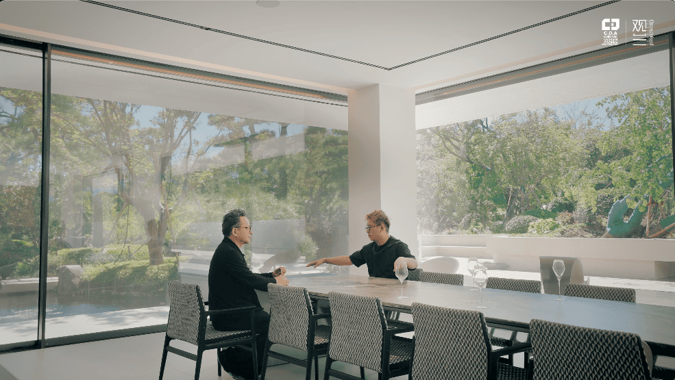 pavilion private mansion mansion luxury mansion personal entertainment annex the chalet koi pond koi fish pond landscaping landscape China china homes mansion nature nick design alex lee design seed the white house the chalet tea house tea room cinema home theater sauna gym sanctuary minimalist minimalism wooden floors child's room tea pavilion extension