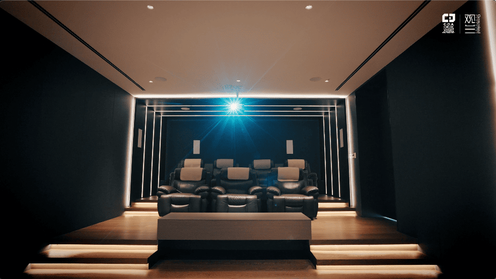 pavilion private mansion mansion luxury mansion personal entertainment annex the chalet koi pond koi fish pond landscaping landscape China china homes mansion nature nick design alex lee design seed the white house the chalet tea house tea room cinema home theater sauna gym sanctuary minimalist minimalism wooden floors child's room tea pavilion extension