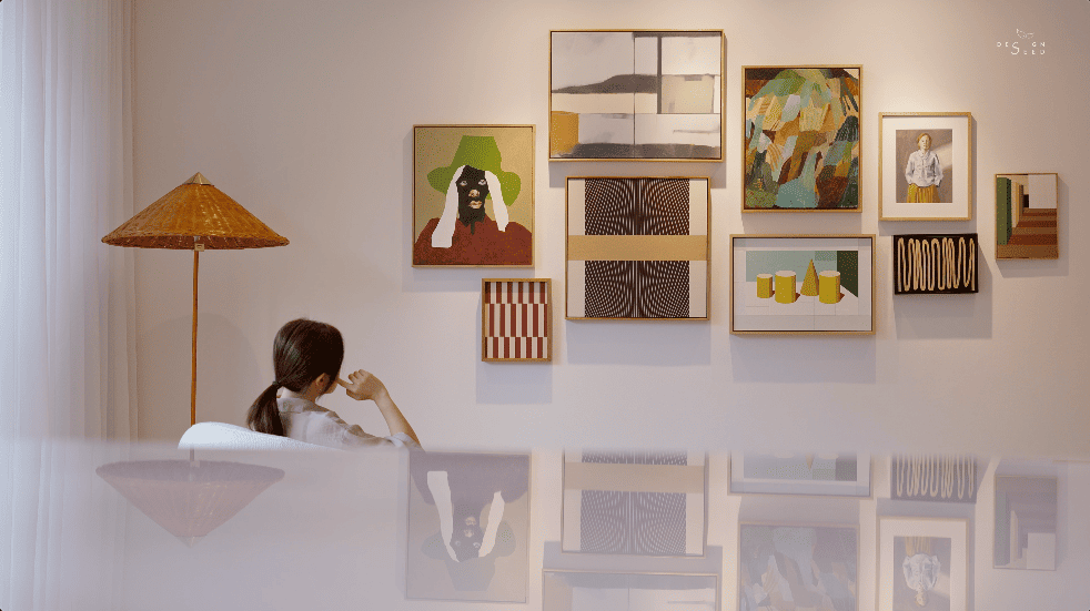 rumah bisu condo condominium Alex Lee design seed paperspace winston condo design house home inspo house design interior design bangsar design small space space planning artistic art art gallery calm zen creative sanctuary design art muji