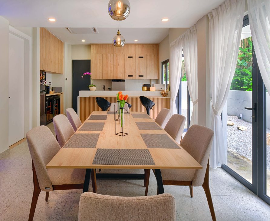 transformation house renovation changes renovation inspo urban garden house tropical concrete house architect architecture oscar tan showcase house tour home tour house inspo unique home climbing wall rock climbing split levels surprises cramped space spaces passions interests facade red facade colour red colour exterior stunning beautiful special aluminium panels heat tropical climate tropical house tropical living tropical design design ideas double skin layout plans passive cooling changes hobbies rock climbing skylight natural light tree indoor tree climbing feature compact house courtyard indoor courtyard vertical courtyard home elevator japanese rock garden serene living dining bedroom bathroom rooftop entertainment pool area sauna home sauna bathtub staircase unique stairs railing metal functional minimal perforated screen valve lounge deck