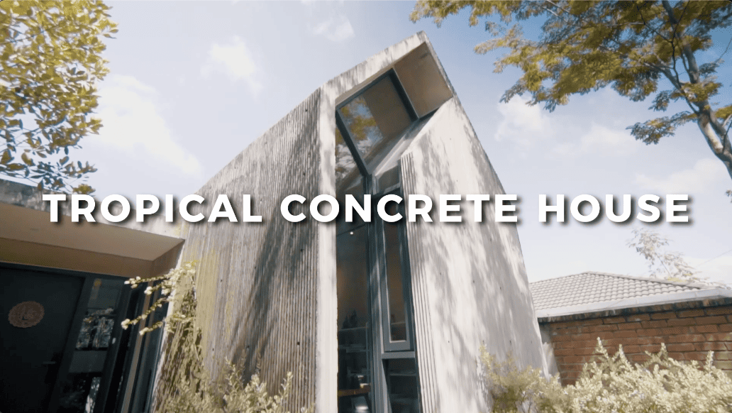 transformation house renovation changes renovation inspo urban garden house tropical concrete house architect architecture oscar tan showcase house tour home tour house inspo unique home climbing wall rock climbing split levels surprises cramped space spaces passions interests facade red facade colour red colour exterior stunning beautiful special aluminium panels heat tropical climate tropical house tropical living tropical design design ideas double skin layout plans passive cooling changes hobbies rock climbing skylight natural light tree indoor tree climbing feature compact house courtyard indoor courtyard vertical courtyard home elevator japanese rock garden serene living dining bedroom bathroom rooftop entertainment pool area sauna home sauna bathtub staircase unique stairs railing metal functional minimal perforated screen valve lounge deck