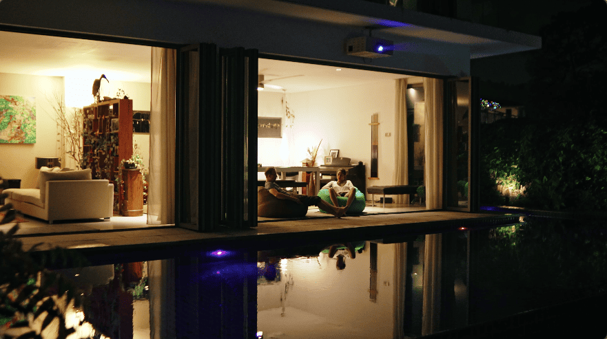 hidden forest home greenery jungle home house design seed martin haeger HL Design Group Bukit Antarabangsa Selangor Malaysia overgrown frameless glass doors sanctuary intimate nature outdoors privacy bungalow bungalow design layout blueprint plan unique unique homes family home swimming pool beach personal beach pavilion pond artist art paintings pottery architect architecture own home house tours calm biophilic design green granite waterfalls living room interior design transformation renovation guitar galvanized steel staircase open terrace sundeck tropical rain gutters overhanging roofs pitched roof double volume open jacuzzi master bedroom unique bathroom escape animals farm mini farm dogs cats chickens trees plants edibles outdoor jacuzzi outdoors cross ventilation loft bed art studio pottery room creativity entertainment space studio landscaping garden reserve forest natural ventilation sustainability space natural