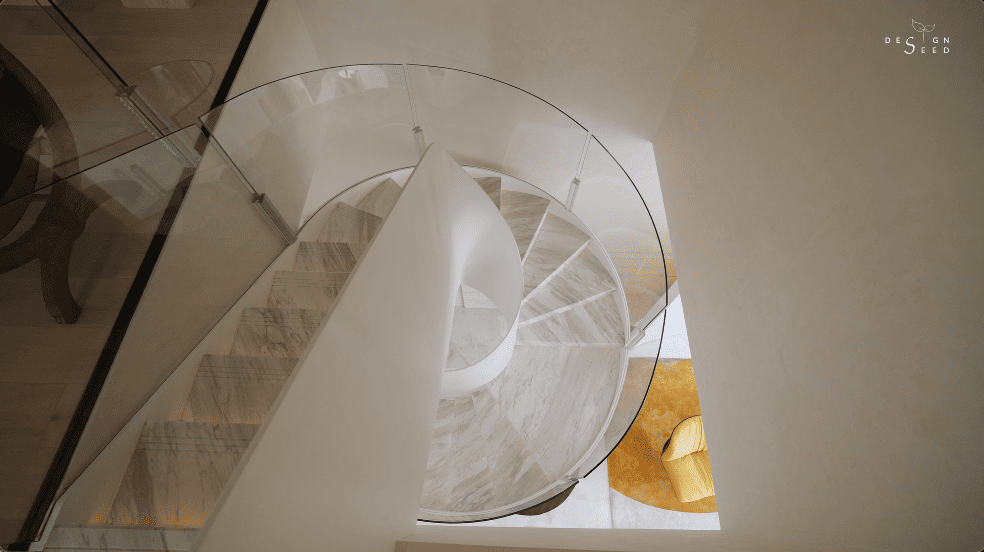 healing spaces homes house harmony design spilt contrasting different modern luxury interior design design seed Alex Lee China china design eastern style unique homes couple family homes entrance hallway piano area art art gallery open living area healthy homes natural organic soft curves rich colours warmth sculptural reception family music area photographic furniture skylights bright house artistic alfresco dining space dining area kitchen staircase home theater garden landscaping recessed lighting minimal cabinetry daylight light airy glass panels crystal column artwork public area Italian artist space hall living hall deep red timber flooring indoor trees bold playful chair neutral palette nook bedroom master bedroom reading corner study desk personal space forest green spiral staircase walk-in wardrobe master bedroom slanted ceiling combination merging styles architecture home tours house tours architect design house ideas inspo inspiration home tour renovation ideas elegant homes ideas stunning houses beautiful house design carenessland CDA China Design awards