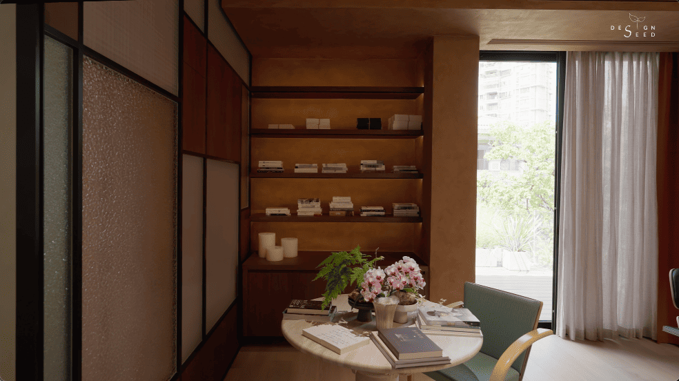 healing spaces homes house harmony design spilt contrasting different modern luxury interior design design seed Alex Lee China china design eastern style unique homes couple family homes entrance hallway piano area art art gallery open living area healthy homes natural organic soft curves rich colours warmth sculptural reception family music area photographic furniture skylights bright house artistic alfresco dining space dining area kitchen staircase home theater garden landscaping recessed lighting minimal cabinetry daylight light airy glass panels crystal column artwork public area Italian artist space hall living hall deep red timber flooring indoor trees bold playful chair neutral palette nook bedroom master bedroom reading corner study desk personal space forest green spiral staircase walk-in wardrobe master bedroom slanted ceiling combination merging styles architecture home tours house tours architect design house ideas inspo inspiration home tour renovation ideas elegant homes ideas stunning houses beautiful house design carenessland CDA China Design awards